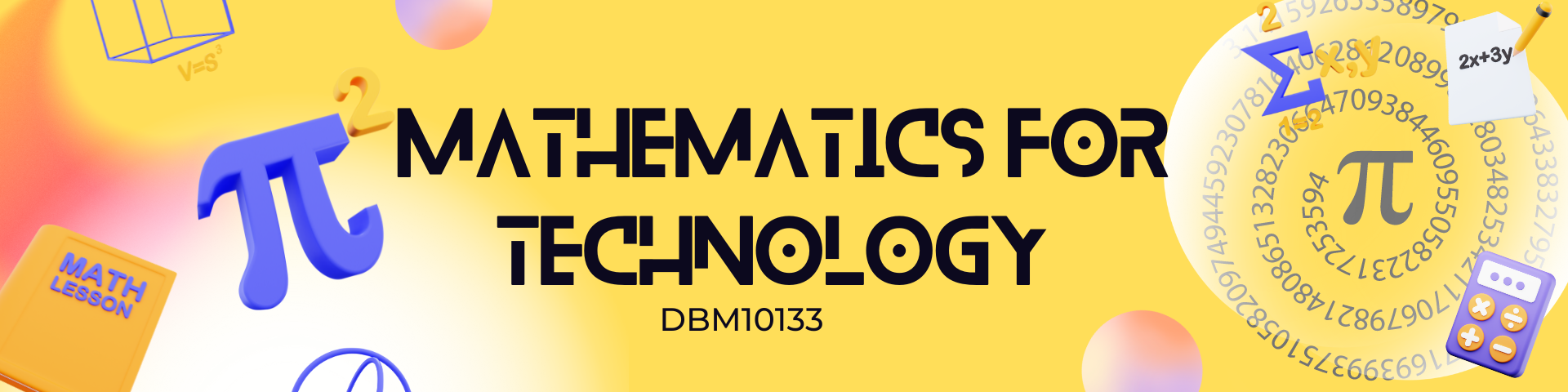 DBM10133  Mathematics for Technology